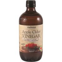 Melrose Organic Apple Cider Vinegar (Contains The 'Mother') 500ml